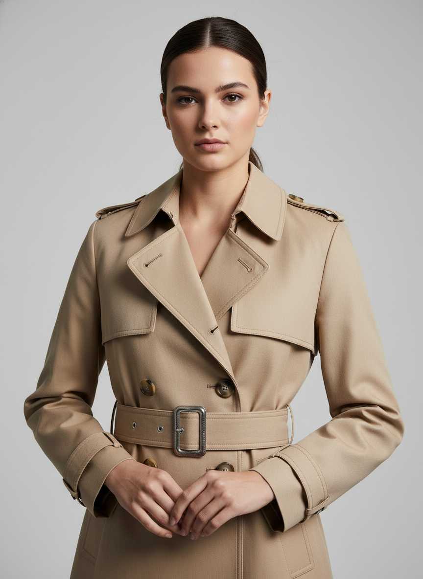 Heritage Double-Breasted Trench Coat